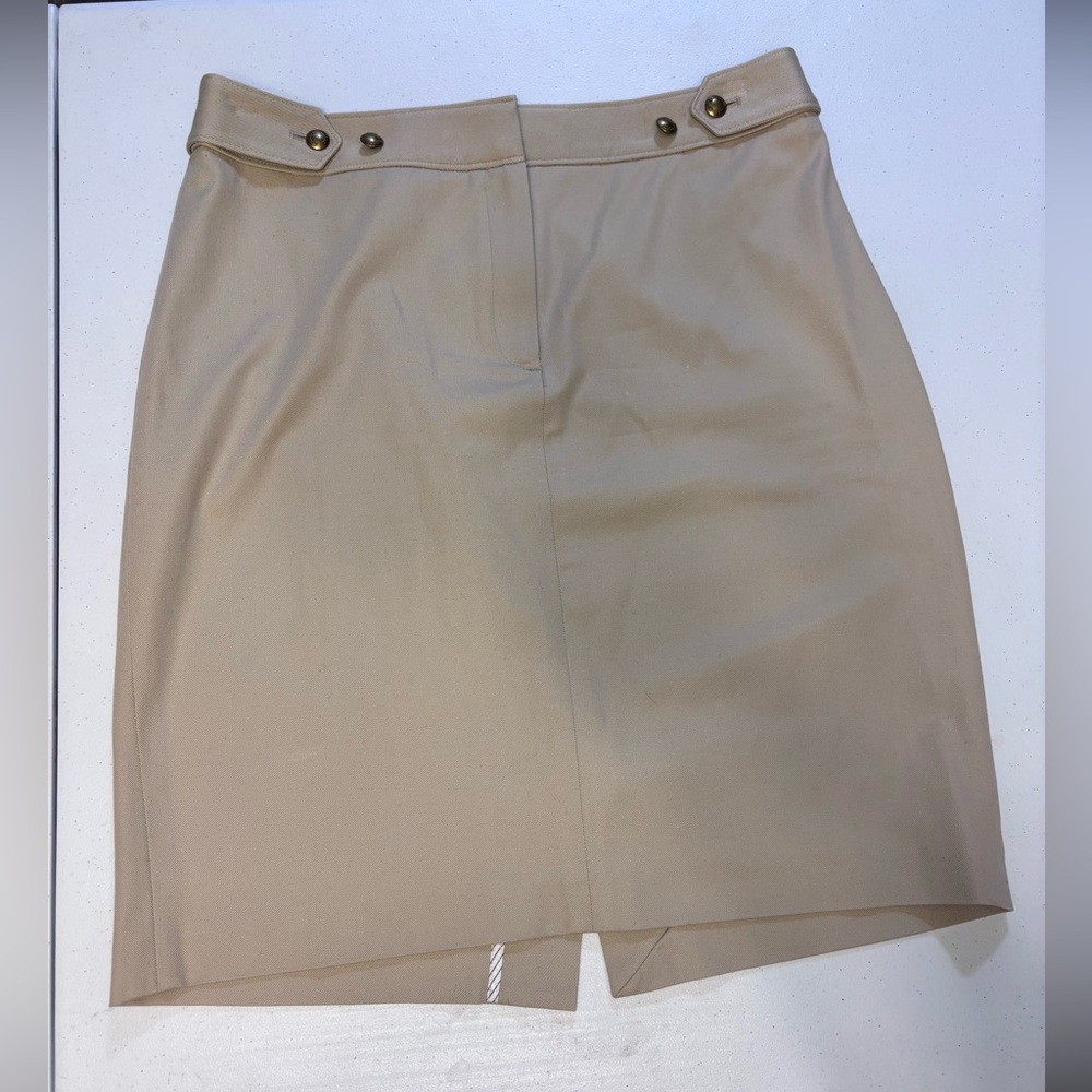 Brooks Brother Khaki Skirt Sz 8-0208